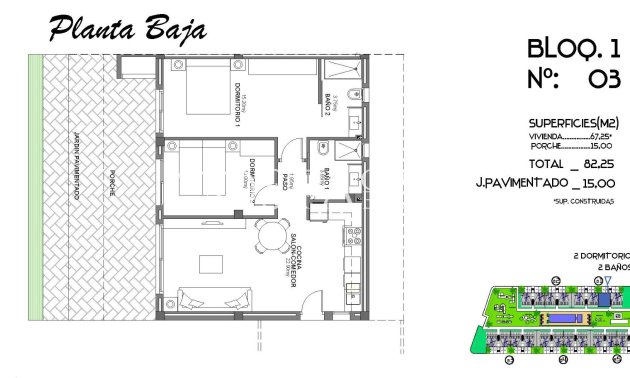 New Build - Ground Floor Bungalow -
Algorfa - La Finca Golf