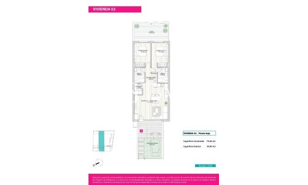 New Build - Ground Floor Bungalow -
San Pedro del Pinatar - Lo Pagan