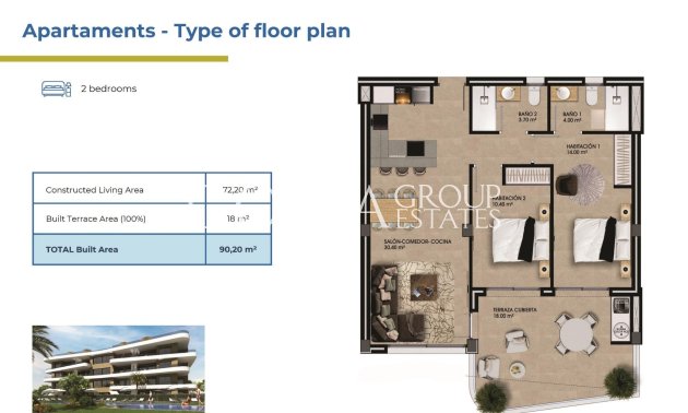 New Build - Apartment -
Orihuela Costa - La Ciñuelica