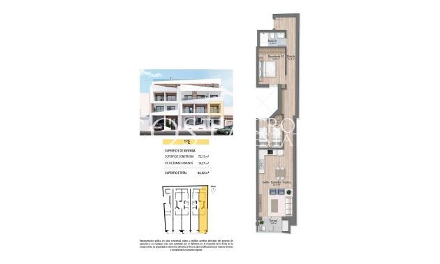 New Build - Apartment -
Torrevieja - Playa de El Cura