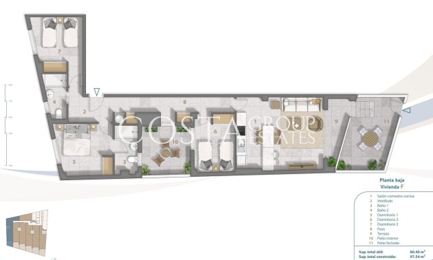 New Build - Ground floor apartment -
San Pedro del Pinatar - Playa Villananitos