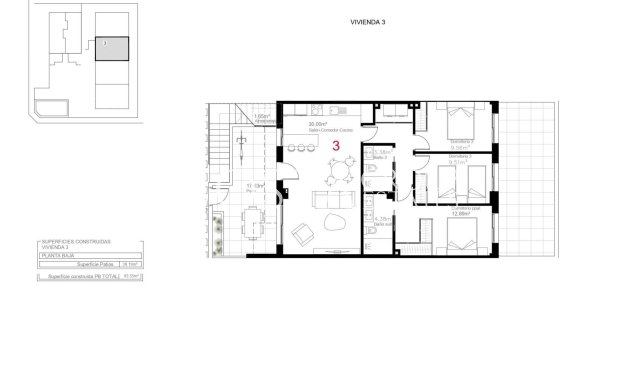 New Build - Ground Floor Bungalow -
Pilar de la Horadada - pueblo