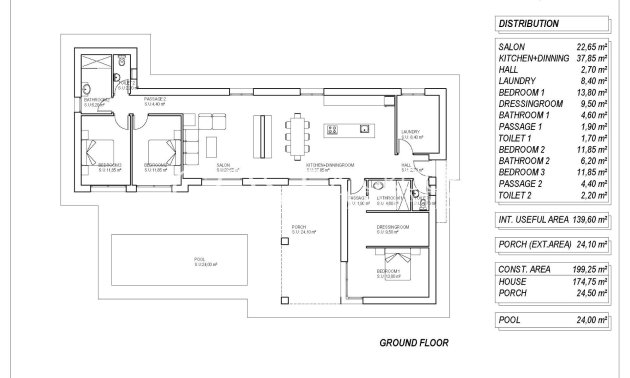 New Build - Villa -
Pinoso - Lel