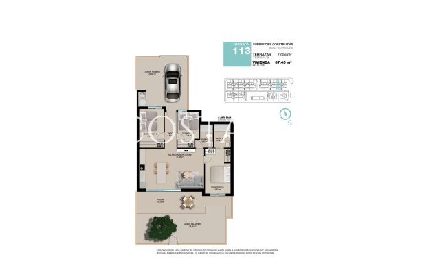 New Build - Ground Floor Bungalow -
Pilar de la Horadada - Torre De La Horadada