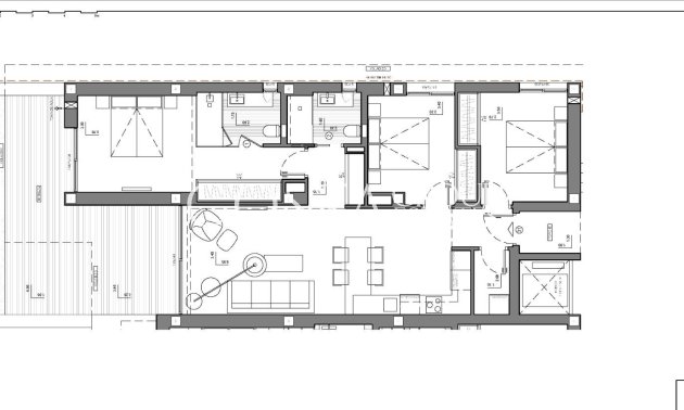 New Build - Ground floor apartment -
Benitachell - Cumbre Del Sol