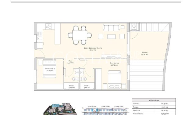 New Build - Apartment -
Finestrat - Puig Campana Golf