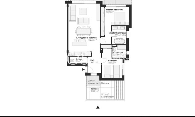 New Build - Ground floor apartment -
Estepona - Buenas Noches