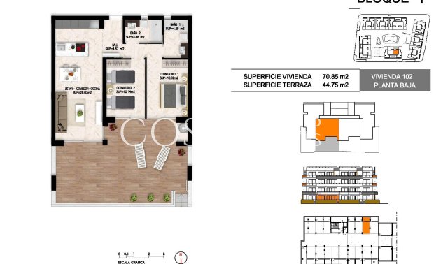 New Build - Ground floor apartment -
Orihuela Costa - Los Altos