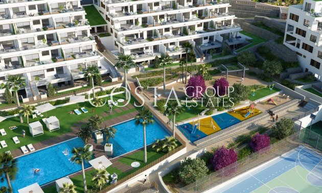 New Build - Ground floor apartment -
Finestrat - Seascape