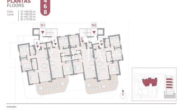 Nowy budynek - Apartament -
Calpe