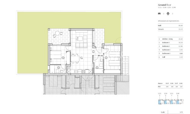 New Build - Ground Floor Bungalow -
Algorfa - La Finca Golf