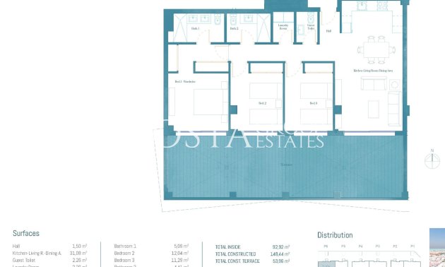 New Build - Ground floor apartment -
Mijas - Las Lagunas