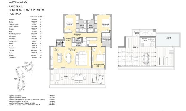 New Build - Top Floor Bungalow -
Marbella - Los Monteros