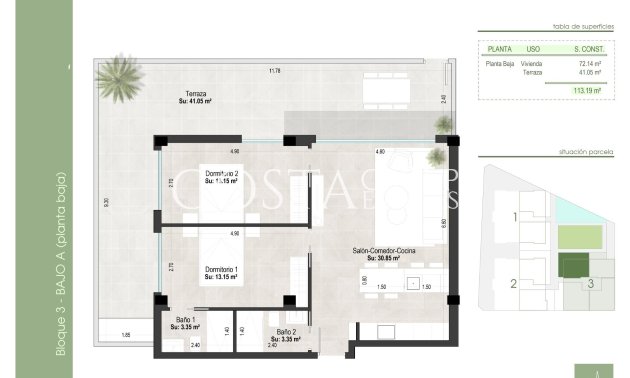 New Build - Ground floor apartment -
San Pedro del Pinatar - Centro