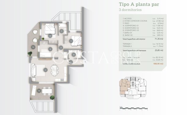 New Build - Apartment -
Calpe - Playa Cantal Roig