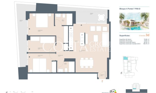 New Build - Ground floor apartment -
Jávea Xàbia - centro