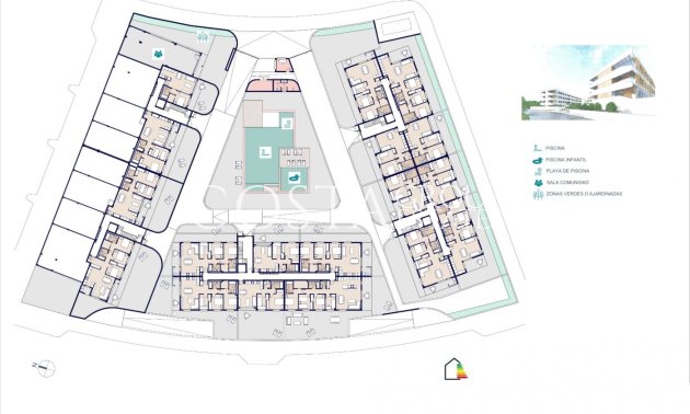 New Build - Ground floor apartment -
San Juan Alicante - Franc Espinós