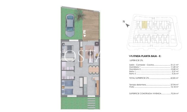New Build - Ground Floor Bungalow -
Pilar de la Horadada - pueblo