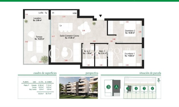 Nieuwbouw Woningen - Appartement -
Alhama De Murcia - Condado De Alhama