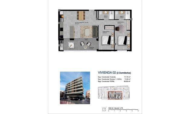 Nieuwbouw Woningen - Appartement -
Santa Pola - pueblo