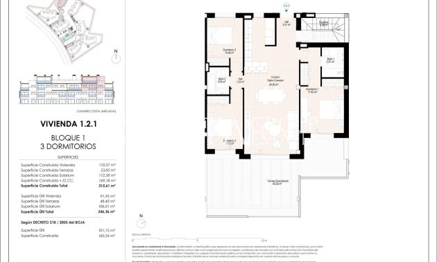 New Build - Apartment -
Casares - Doña Julia Golf
