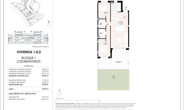 Nieuwbouw Woningen - Ground floor apartment -
Casares - Doña Julia Golf