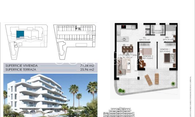 Nieuwbouw Woningen - Appartement -
Pilar de la Horadada - Mil Palmeras