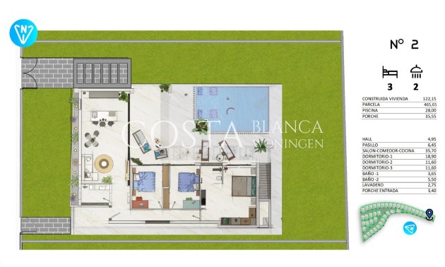 Nieuwbouw Woningen - Villa -
Algorfa - La Finca Golf