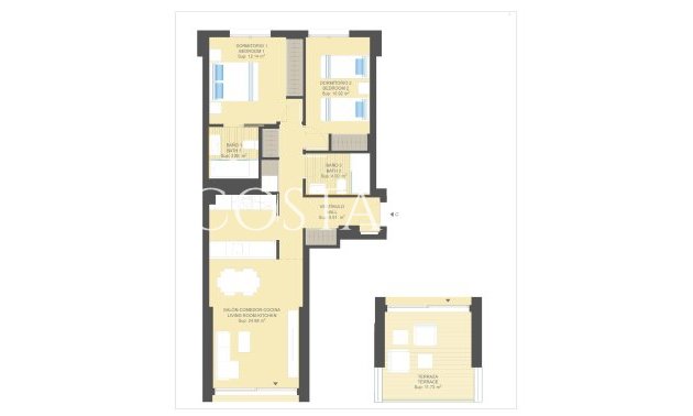 Nieuwbouw Woningen - Appartement -
Orihuela Costa - Campoamor
