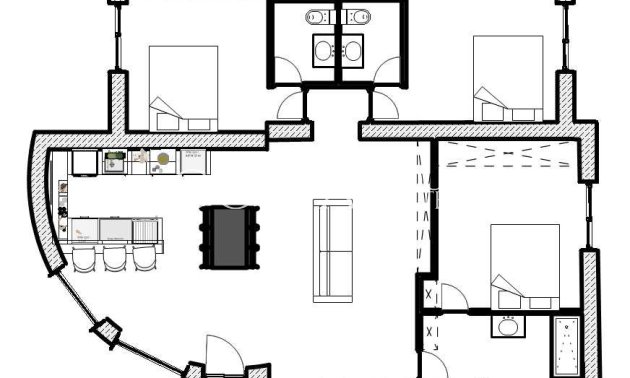 Herverkoop - Villa -
Algorfa - Montemar