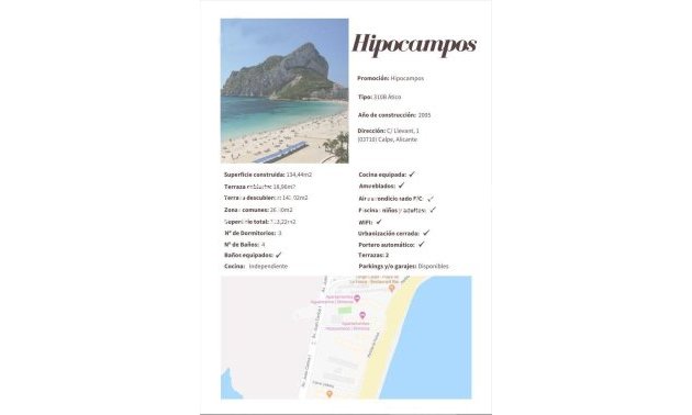 Odsprzedaż - Apartments -
Calpe - Calpe Centro