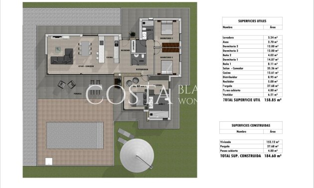 Nieuwbouw Woningen - Villa -
Torre Pacheco - Pinoso - El Pinós