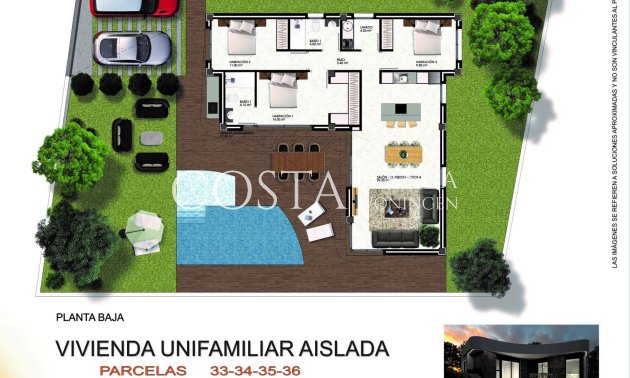 Nieuwbouw Woningen - Villa -
Los Montesinos - La Herrada