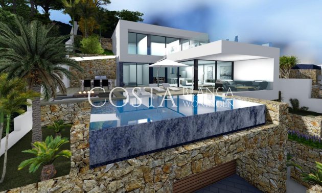 Nowy budynek - Willa -
Calpe