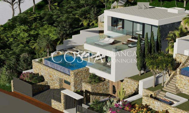 Nowy budynek - Willa -
Calpe