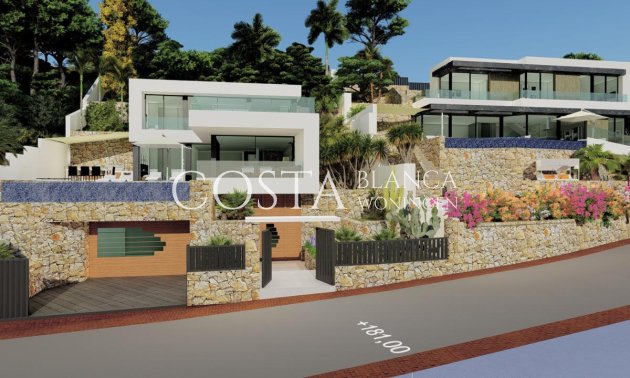 Nowy budynek - Willa -
Calpe