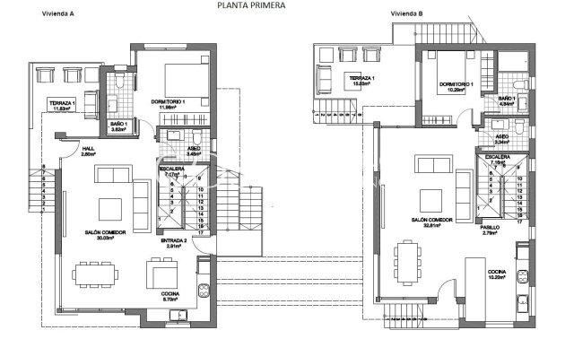 Nieuwbouw Woningen - Villa -
Torrevieja - La Mata Pueblo
