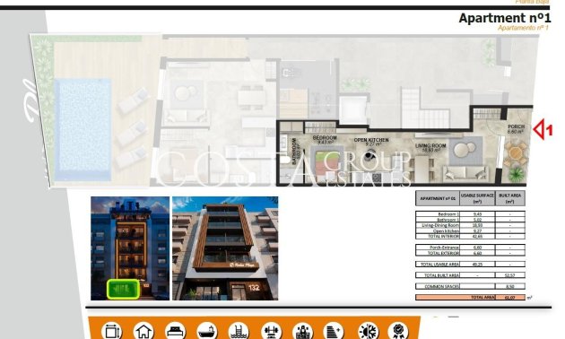 Nowy budynek - Apartments -
Torrevieja - Playa de El Cura