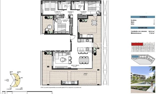 Nieuwbouw Woningen - Appartement -
Torre Pacheco - Santa Rosalia Lake And Life Resort