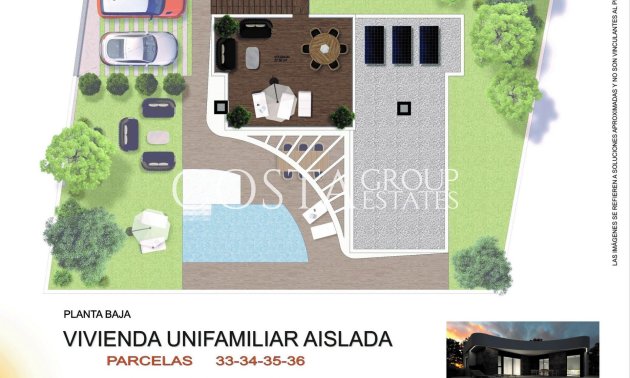 Nowy budynek - Willa -
Los Montesinos - La Herrada