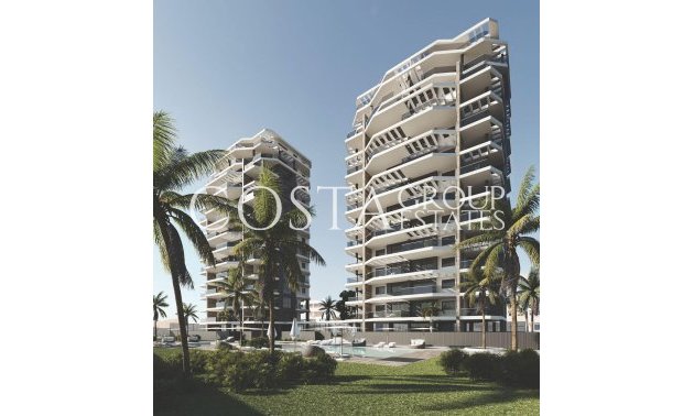 Nieuwbouw Woningen - Apartments -
Calpe - Playa Cantal Roig