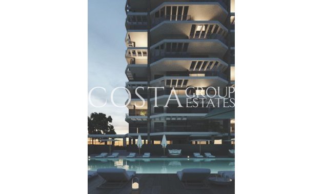 Nieuwbouw Woningen - Apartments -
Calpe - Playa Cantal Roig