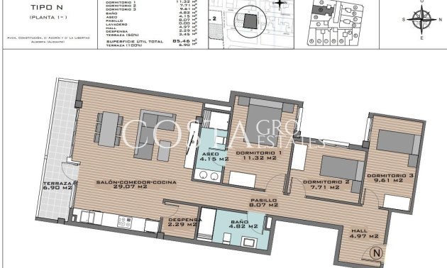Nieuwbouw Woningen - Apartments -
Algorfa - Pueblo