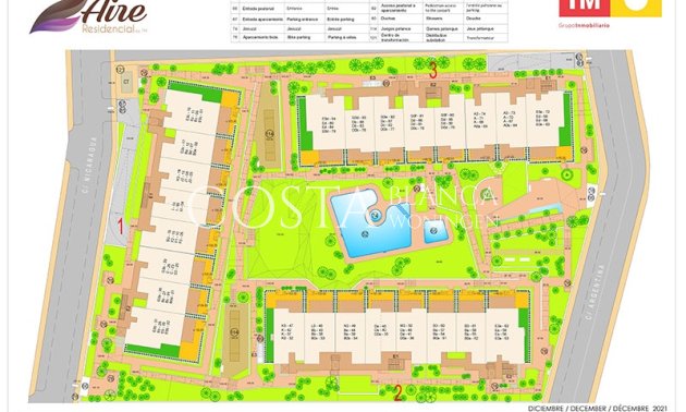 Nieuwbouw Woningen - Appartement -
 - Villamartín