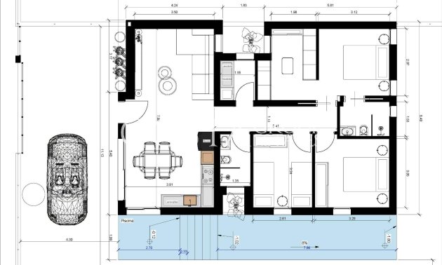 Nieuwbouw Woningen - Villa -
Benijofar - Urb. Monteazul