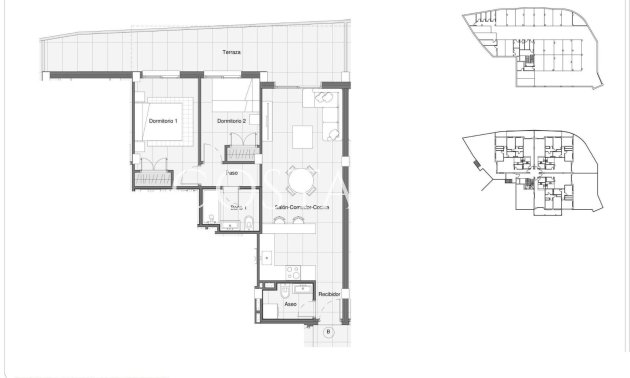 Nowy budynek - Apartments -
Bigastro - pueblo