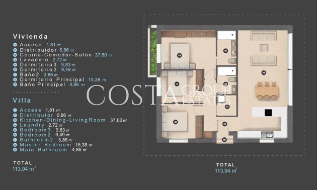 Nieuwbouw Woningen - Villa -
Orihuela Costa - Las Filipinas
