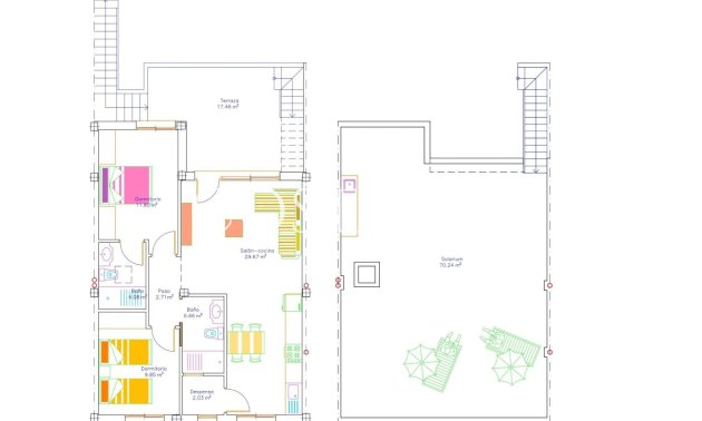 Nouvelle construction - Apartments -
San Javier - pueblo