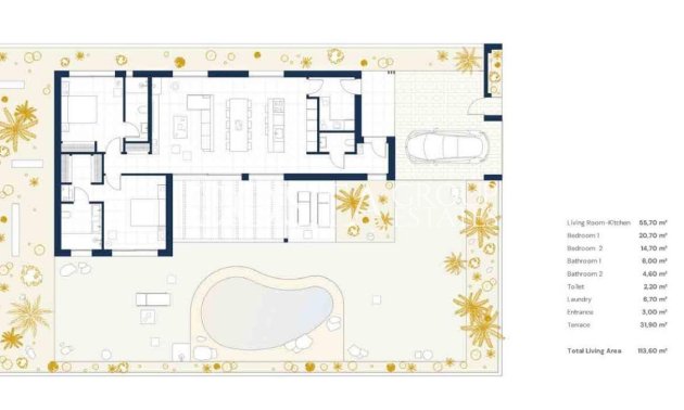 Nowy budynek - Willa -
Banos y Mendigo - Altaona Golf