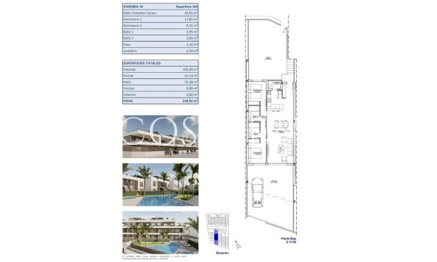 Neue Gebäude - Apartments -
Pilar de la Horadada - pueblo